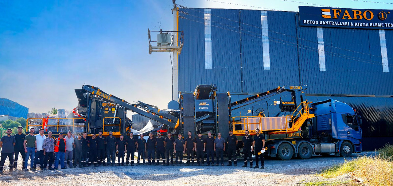 FABO Mining machinery - crushing plant - Mijnbouw machine: afbeelding 2 FABO Mining machinery - crushing plant - Mijnbouw machine: afbeelding 2