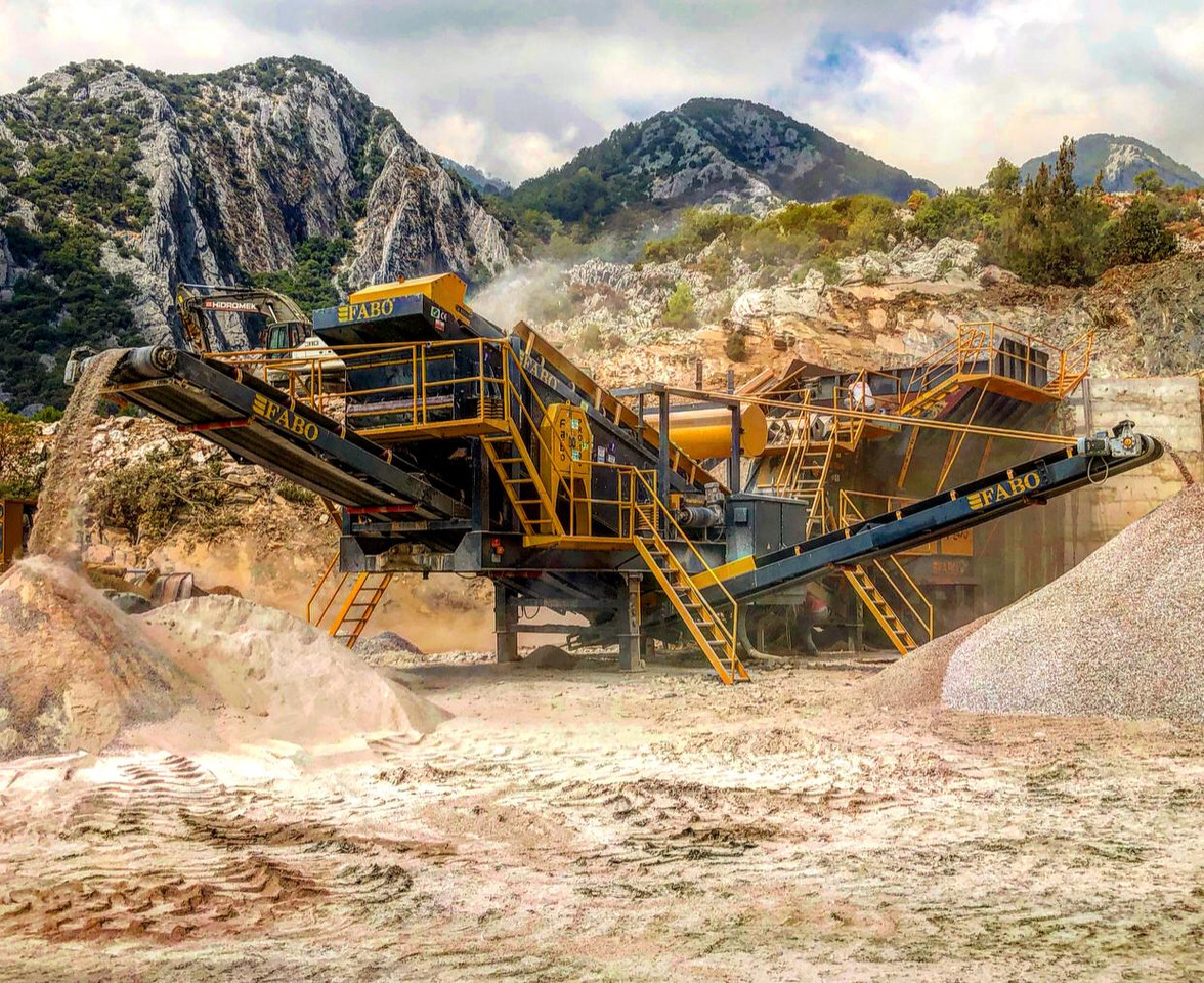 FABO Mining machinery - crushing plant - Mijnbouw machine: afbeelding 1 FABO Mining machinery - crushing plant - Mijnbouw machine: afbeelding 1