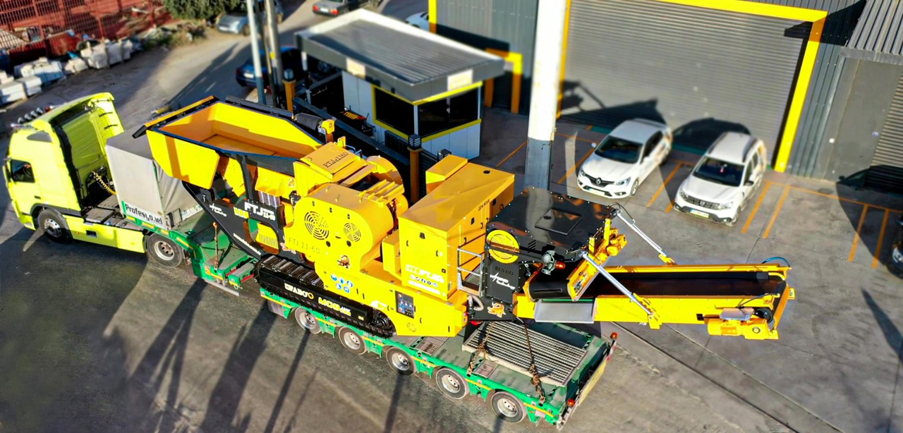 FABO Mobile crusher - Mobiele breker: afbeelding 5 FABO Mobile crusher - Mobiele breker: afbeelding 5