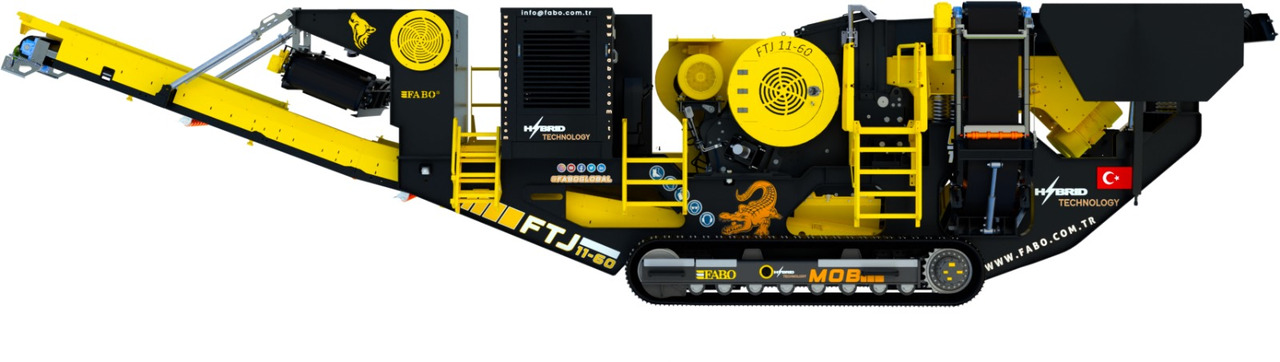 Nieuw Mobiele breker FABO Mobile crusher: afbeelding 15