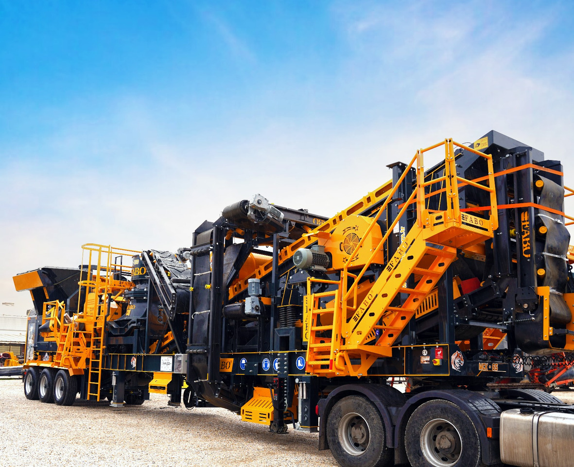 FABO Mobile crusher - Mobiele breker: afbeelding 1 FABO Mobile crusher - Mobiele breker: afbeelding 1