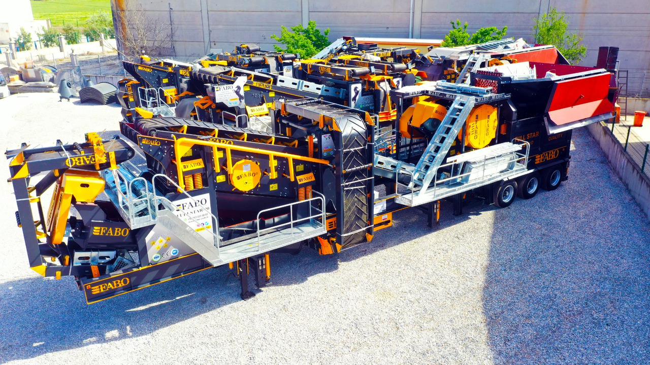 FABO Mobile crusher - Mobiele breker: afbeelding 2 FABO Mobile crusher - Mobiele breker: afbeelding 2