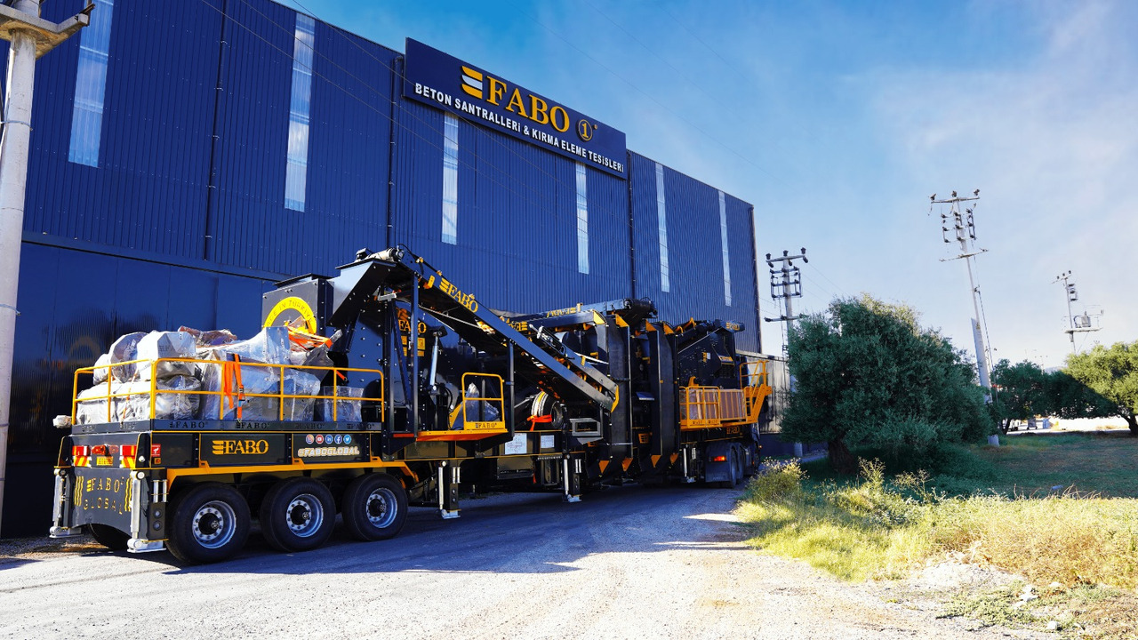 FABO Mobile crusher - Mobiele breker: afbeelding 1 FABO Mobile crusher - Mobiele breker: afbeelding 1