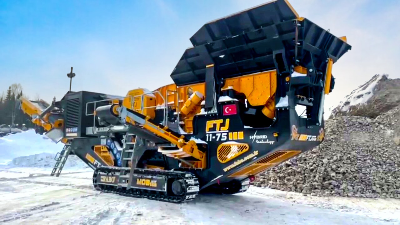 FABO Mobile crusher - Mobiele breker: afbeelding 1 FABO Mobile crusher - Mobiele breker: afbeelding 1