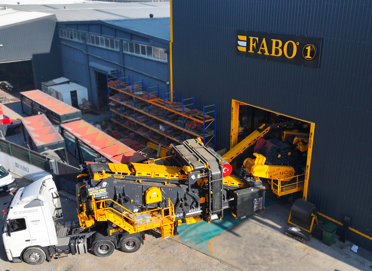 FABO Mobile crusher - Mobiele breker: afbeelding 2 FABO Mobile crusher - Mobiele breker: afbeelding 2