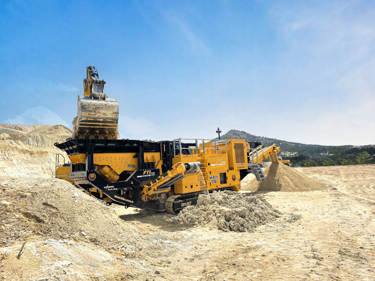 FABO Mobile crusher - Mobiele breker: afbeelding 2 FABO Mobile crusher - Mobiele breker: afbeelding 2