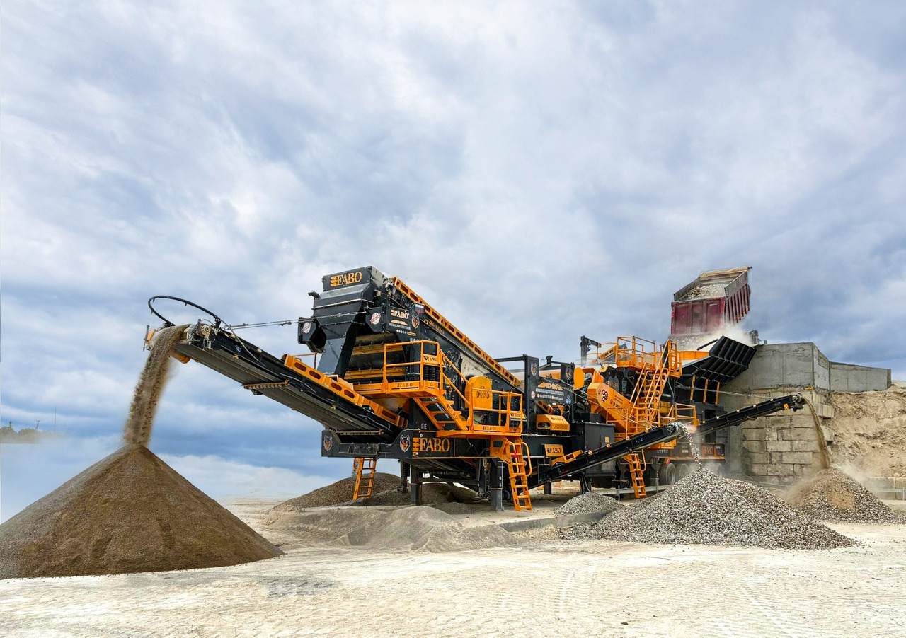 FABO Mobile crusher - Mobiele breker: afbeelding 2 FABO Mobile crusher - Mobiele breker: afbeelding 2