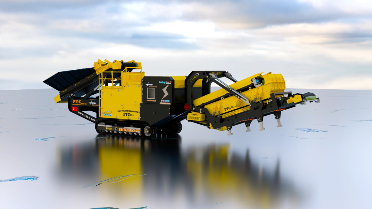 FABO Mobile crusher - Mobiele breker: afbeelding 1 FABO Mobile crusher - Mobiele breker: afbeelding 1