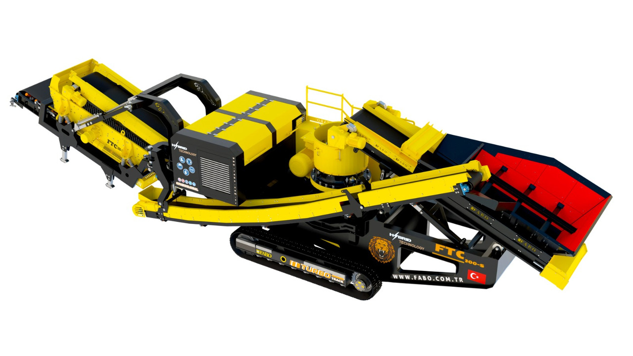 FABO Mobile crusher - Mobiele breker: afbeelding 5 FABO Mobile crusher - Mobiele breker: afbeelding 5