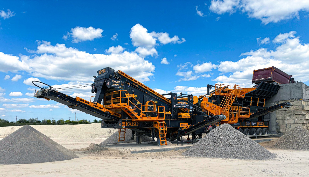 FABO Mobile crusher - Mobiele breker: afbeelding 1 FABO Mobile crusher - Mobiele breker: afbeelding 1