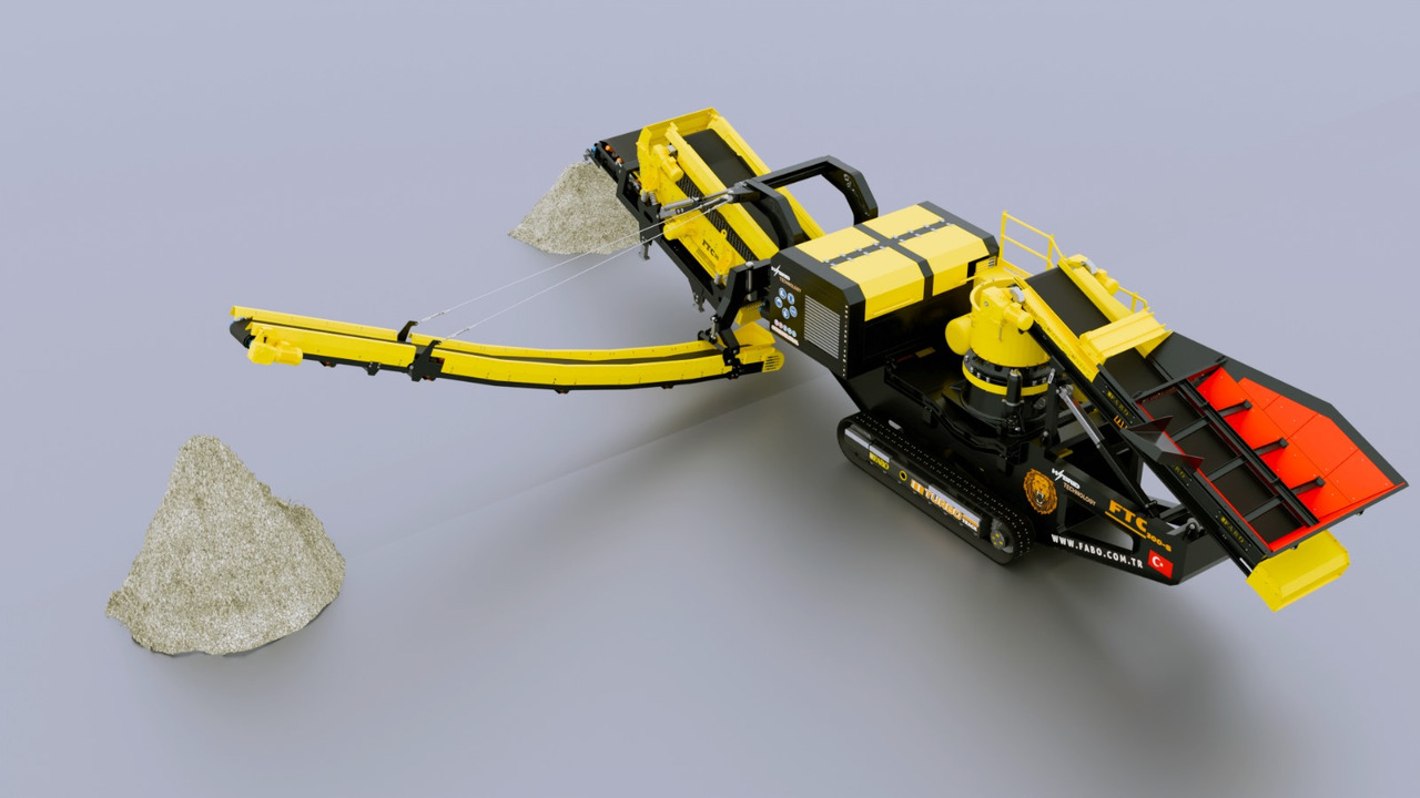 FABO Mobile crusher - Mobiele breker: afbeelding 2 FABO Mobile crusher - Mobiele breker: afbeelding 2