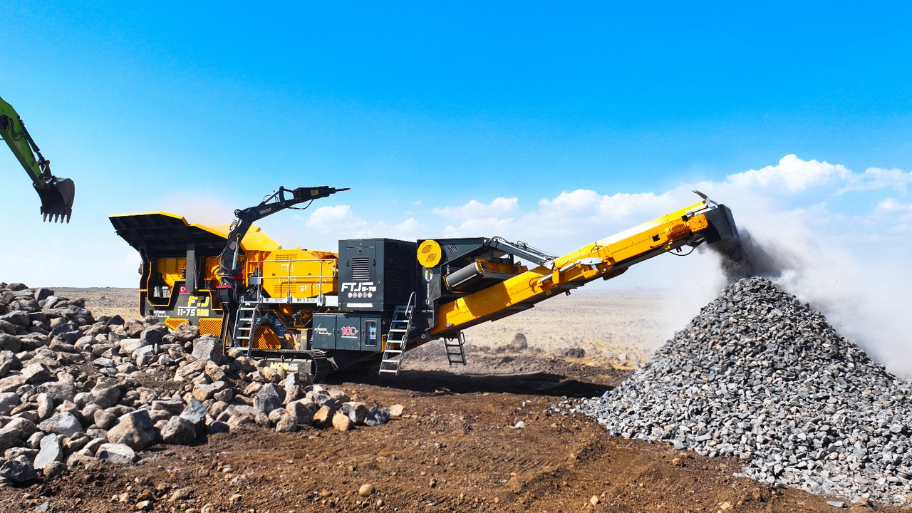 FABO Mobile crusher - Mobiele breker: afbeelding 1 FABO Mobile crusher - Mobiele breker: afbeelding 1