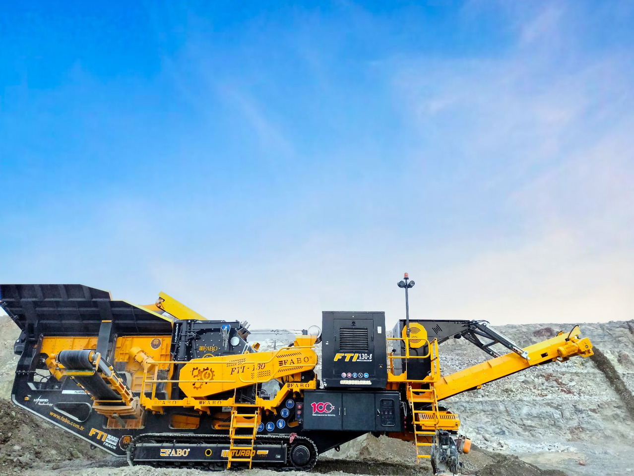 FABO Mobile crusher - Mobiele breker: afbeelding 3 FABO Mobile crusher - Mobiele breker: afbeelding 3