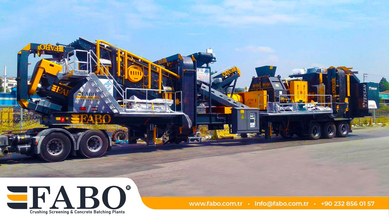 Nieuw Mobiele breker FABO Mobile crusher: afbeelding 16