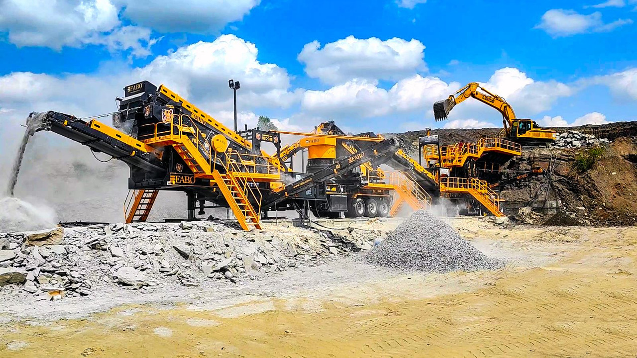 FABO Mobile crusher - Mobiele breker: afbeelding 2 FABO Mobile crusher - Mobiele breker: afbeelding 2