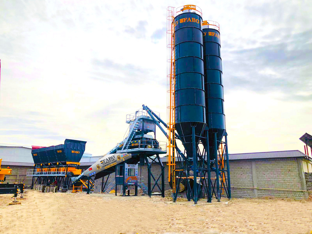 FABO cement silo - Cement silo: afbeelding 1 FABO cement silo - Cement silo: afbeelding 1