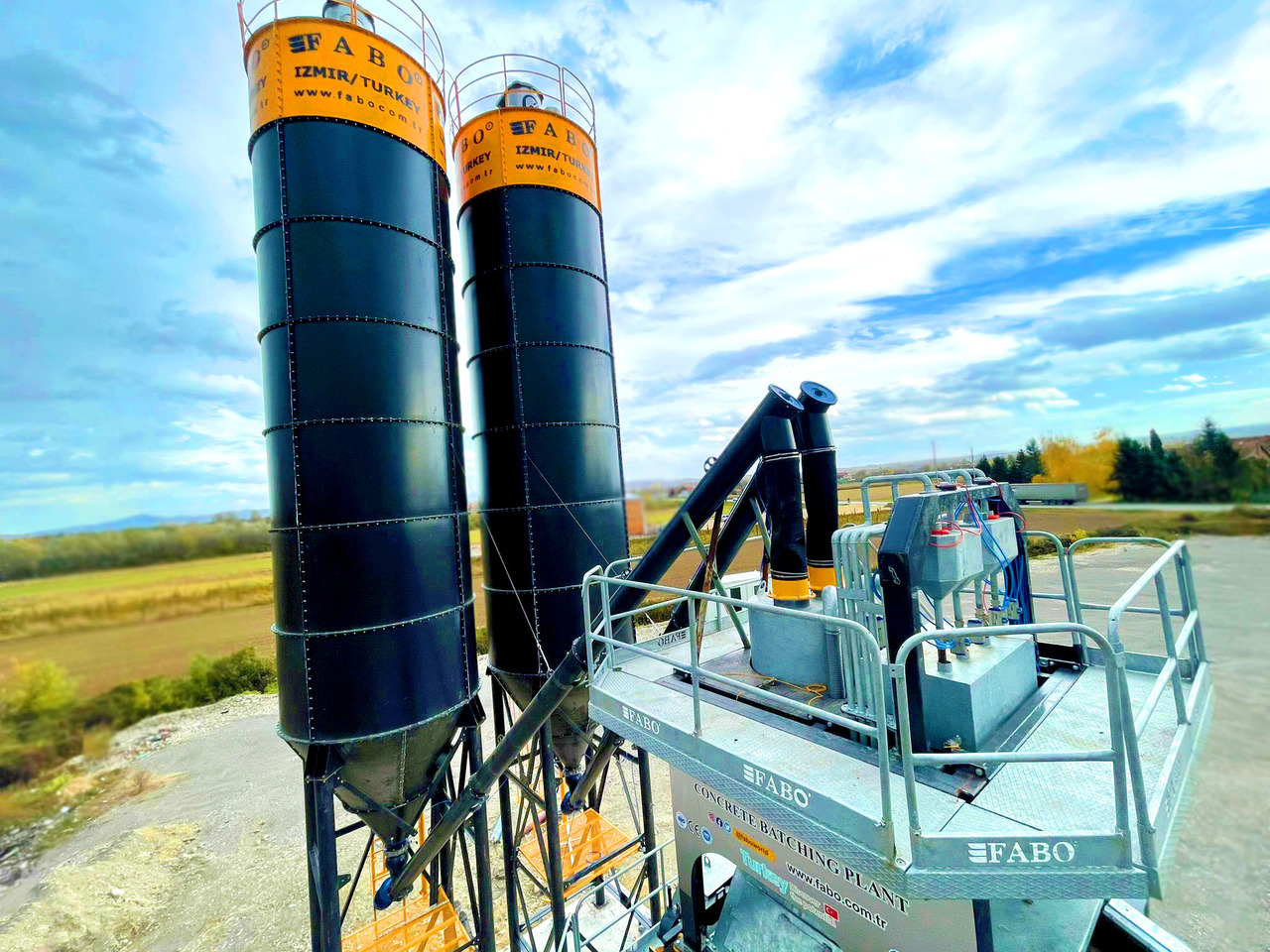FABO cement silo - Cement silo: afbeelding 1 FABO cement silo - Cement silo: afbeelding 1