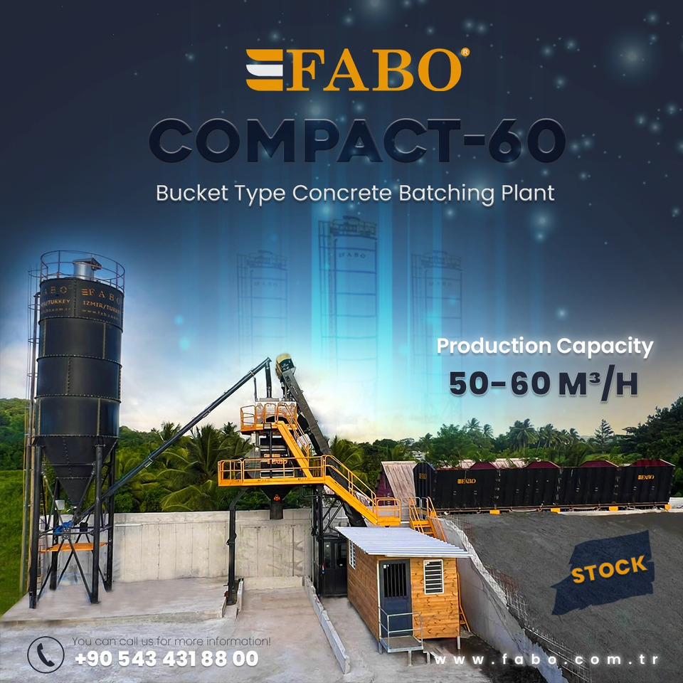 FABO compact concrete plant - Betoncentrale: afbeelding 1 FABO compact concrete plant - Betoncentrale: afbeelding 1