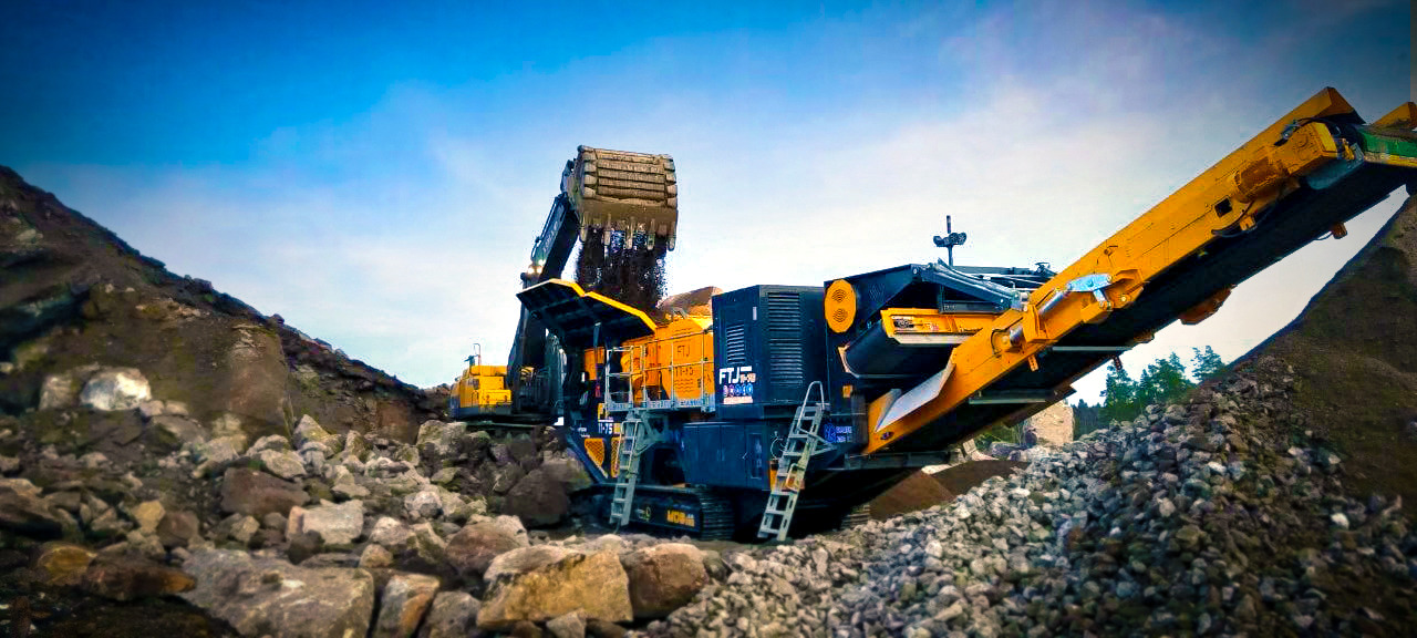 FABO crawler crusher - Breekinstallatie: afbeelding 3 FABO crawler crusher - Breekinstallatie: afbeelding 3