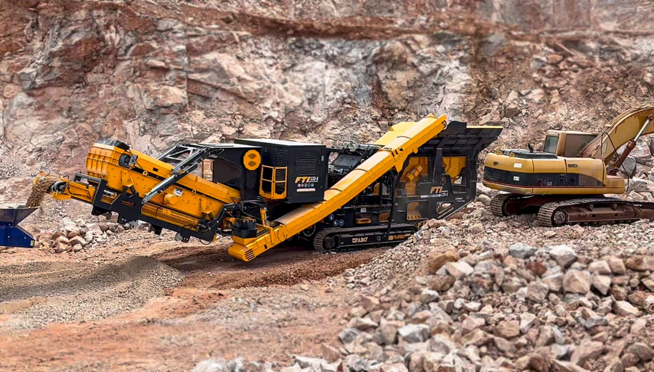 FABO crawler crusher - Breekinstallatie: afbeelding 2 FABO crawler crusher - Breekinstallatie: afbeelding 2