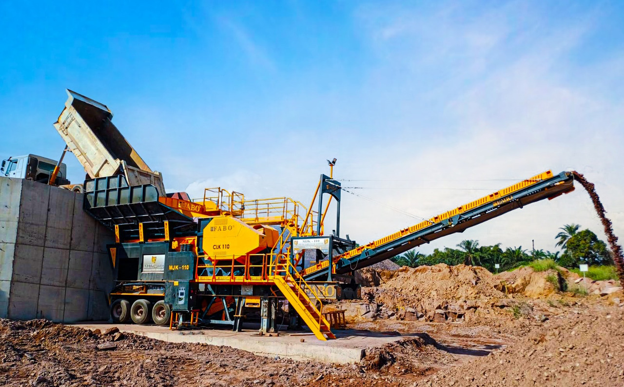 FABO mining machinery - crushing plant - Mijnbouw machine: afbeelding 1 FABO mining machinery - crushing plant - Mijnbouw machine: afbeelding 1