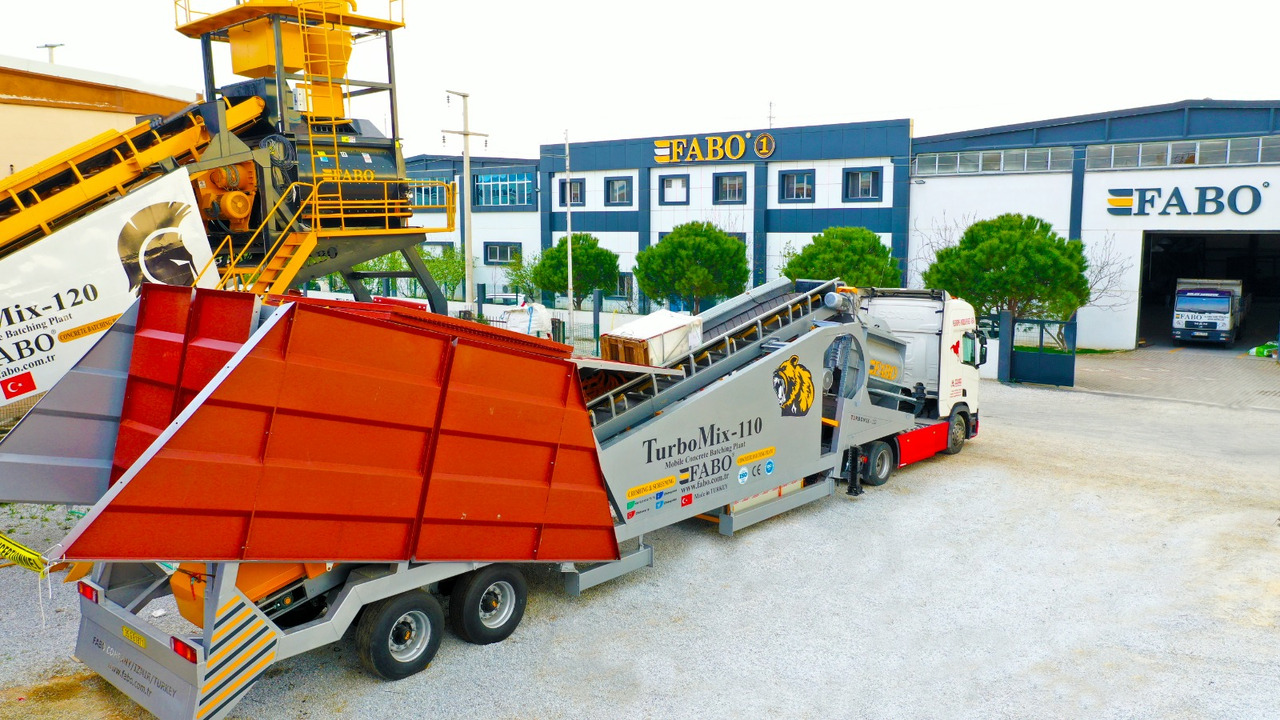 FABO mobile concrete batching plant - Betoncentrale: afbeelding 1 FABO mobile concrete batching plant - Betoncentrale: afbeelding 1
