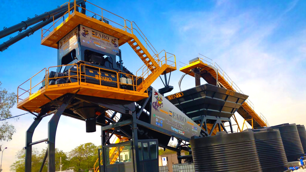 FABO mobile concrete batching plant - Betoncentrale: afbeelding 3 FABO mobile concrete batching plant - Betoncentrale: afbeelding 3