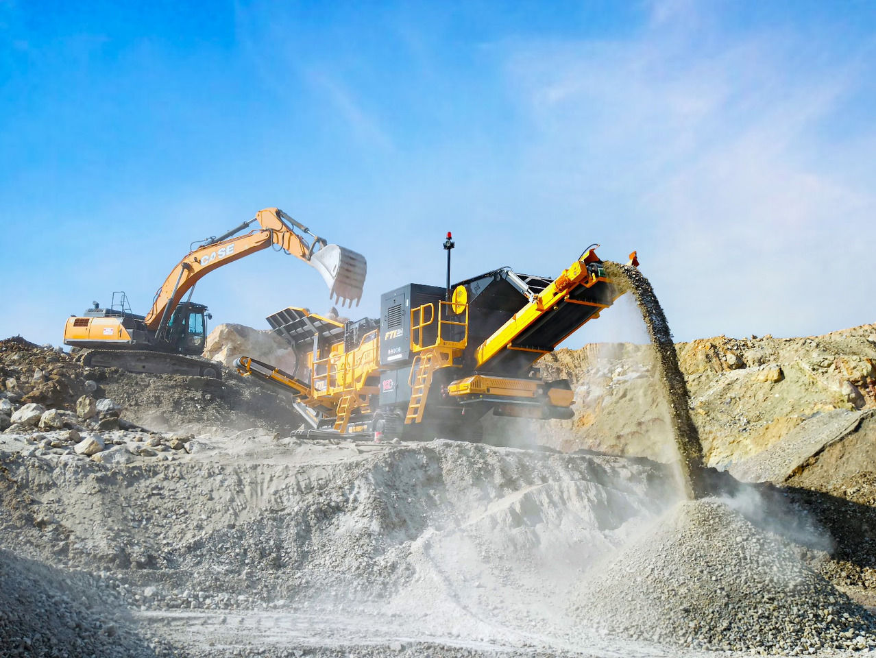 FABO mobile impact crusher - Slagbreker: afbeelding 1 FABO mobile impact crusher - Slagbreker: afbeelding 1