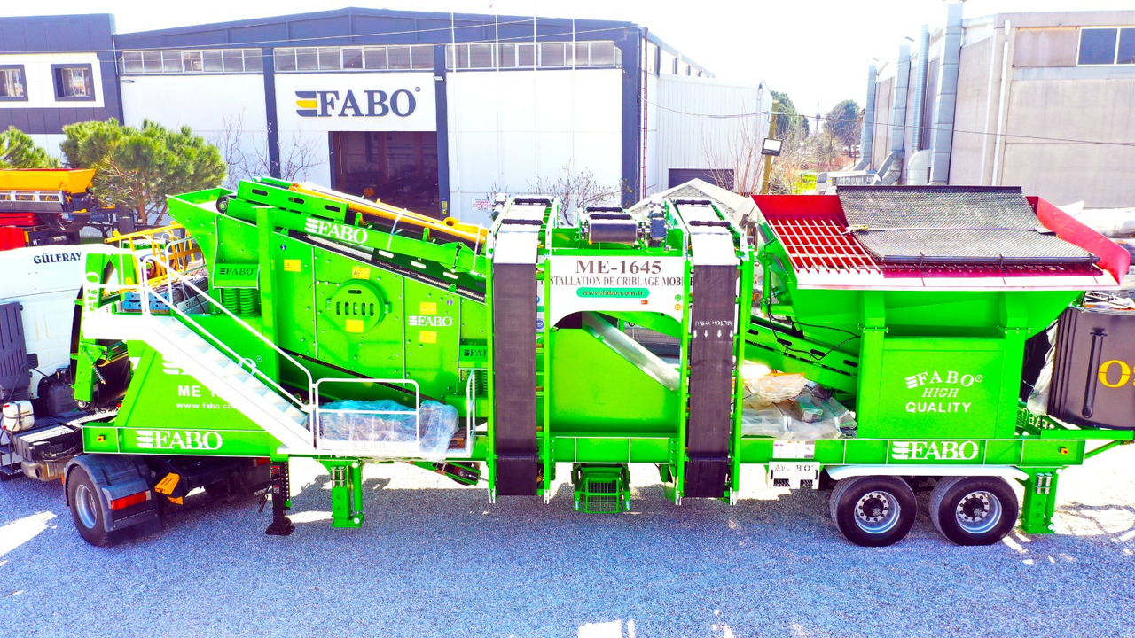 FABO mobile screen - mobile screening - Zeefinstallatie: afbeelding 1 FABO mobile screen - mobile screening - Zeefinstallatie: afbeelding 1