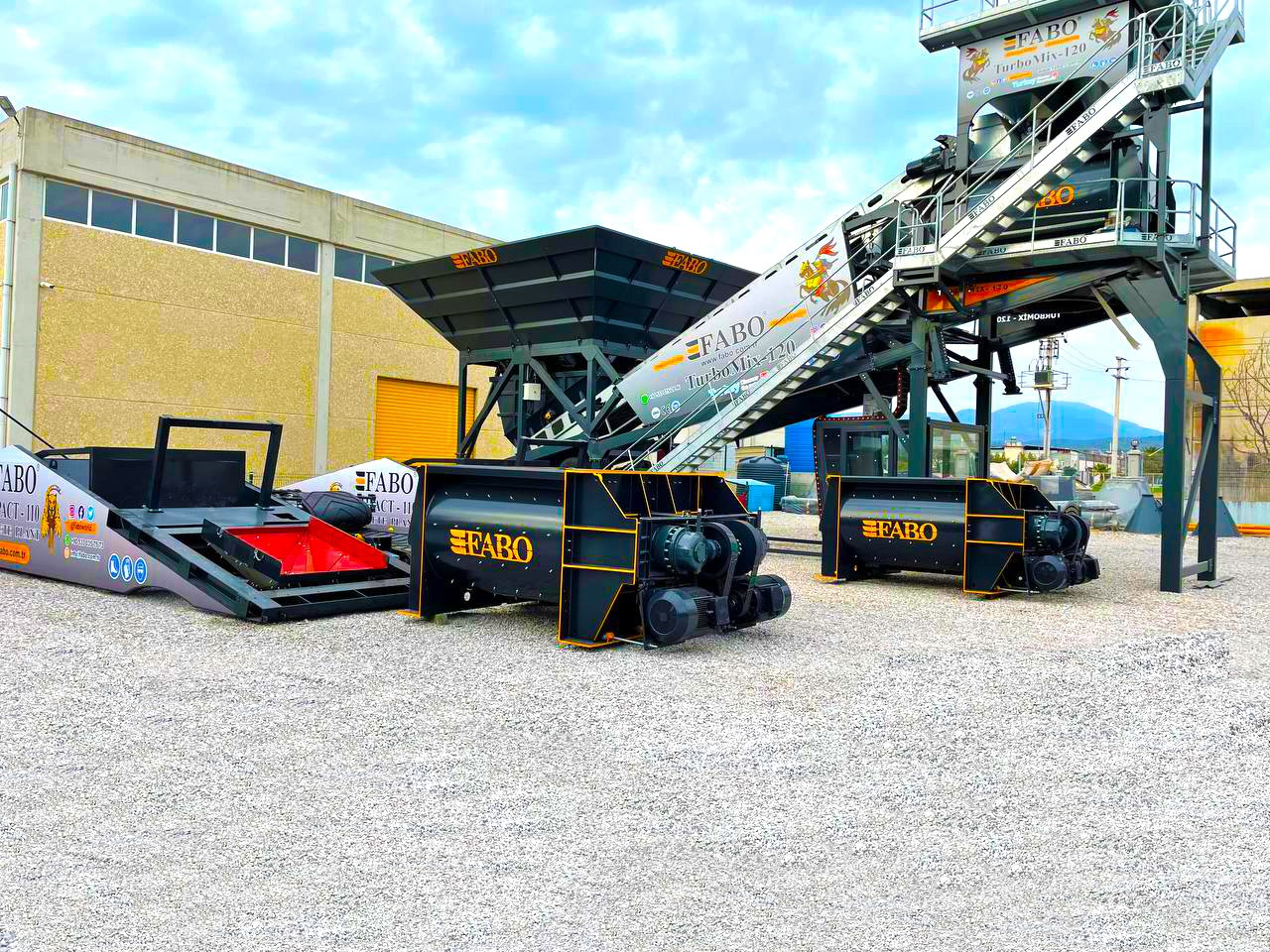 FABO twin shaft mixer - Betonmolen: afbeelding 5 FABO twin shaft mixer - Betonmolen: afbeelding 5