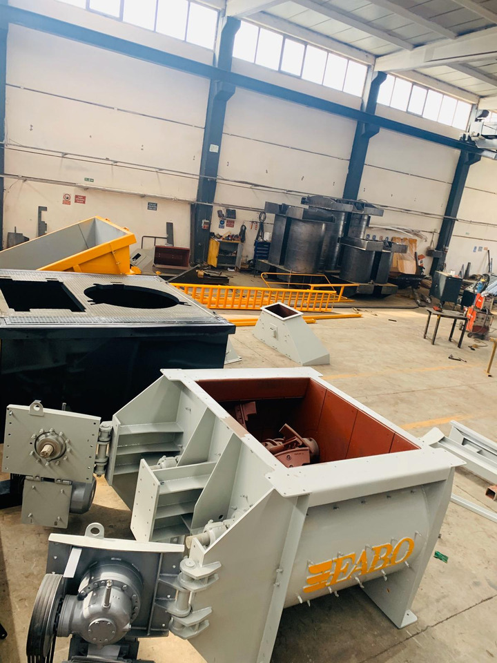 FABO twin shaft mixer - Betonmolen: afbeelding 3 FABO twin shaft mixer - Betonmolen: afbeelding 3
