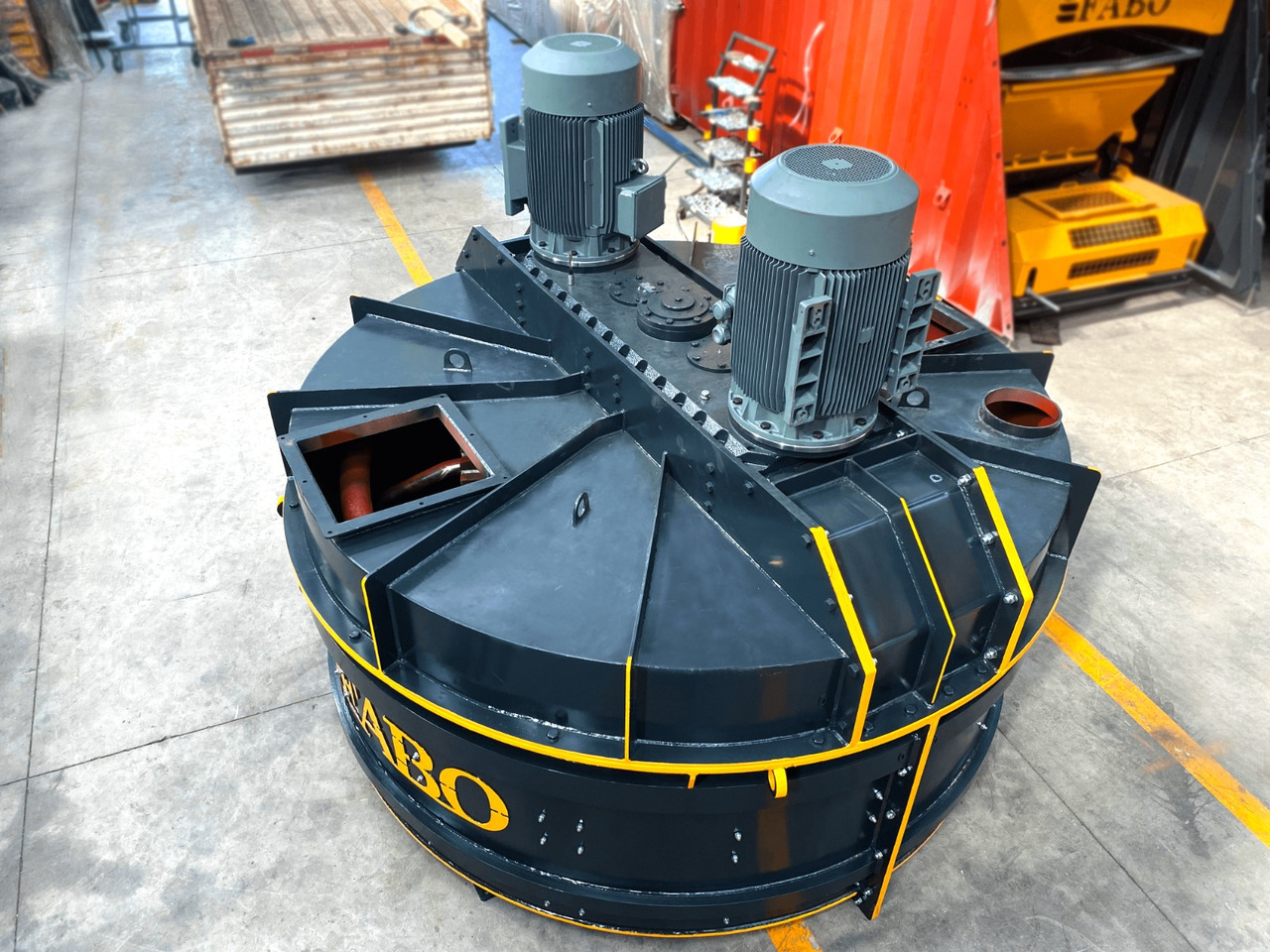 FABO twin shaft mixer - Betonmolen: afbeelding 3 FABO twin shaft mixer - Betonmolen: afbeelding 3