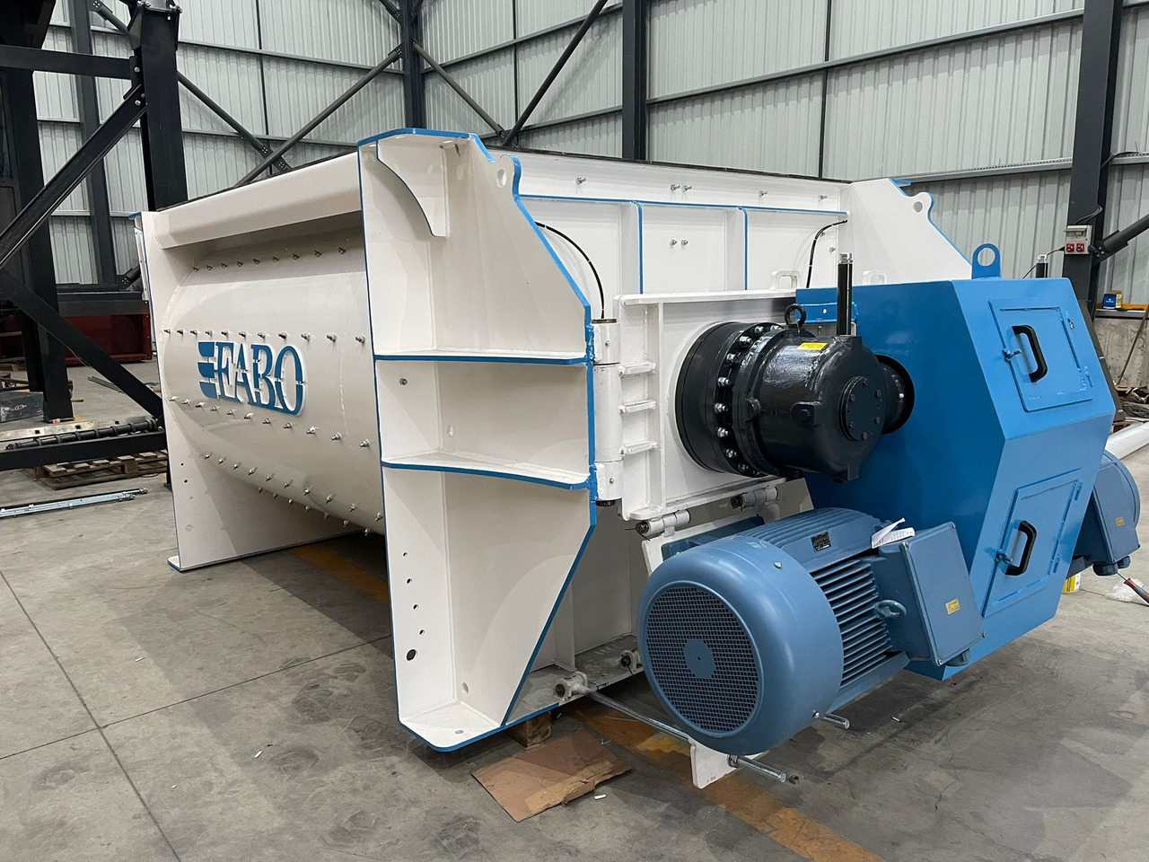 FABO twin shaft mixer - Betonmolen: afbeelding 2 FABO twin shaft mixer - Betonmolen: afbeelding 2