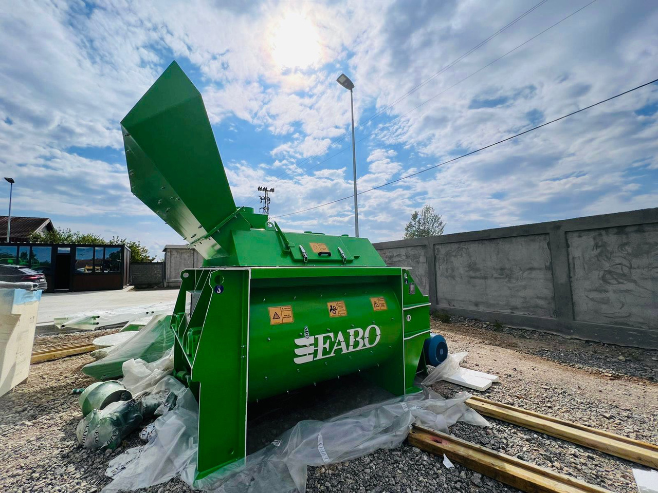 FABO twin shaft mixer - Betonmolen: afbeelding 2 FABO twin shaft mixer - Betonmolen: afbeelding 2