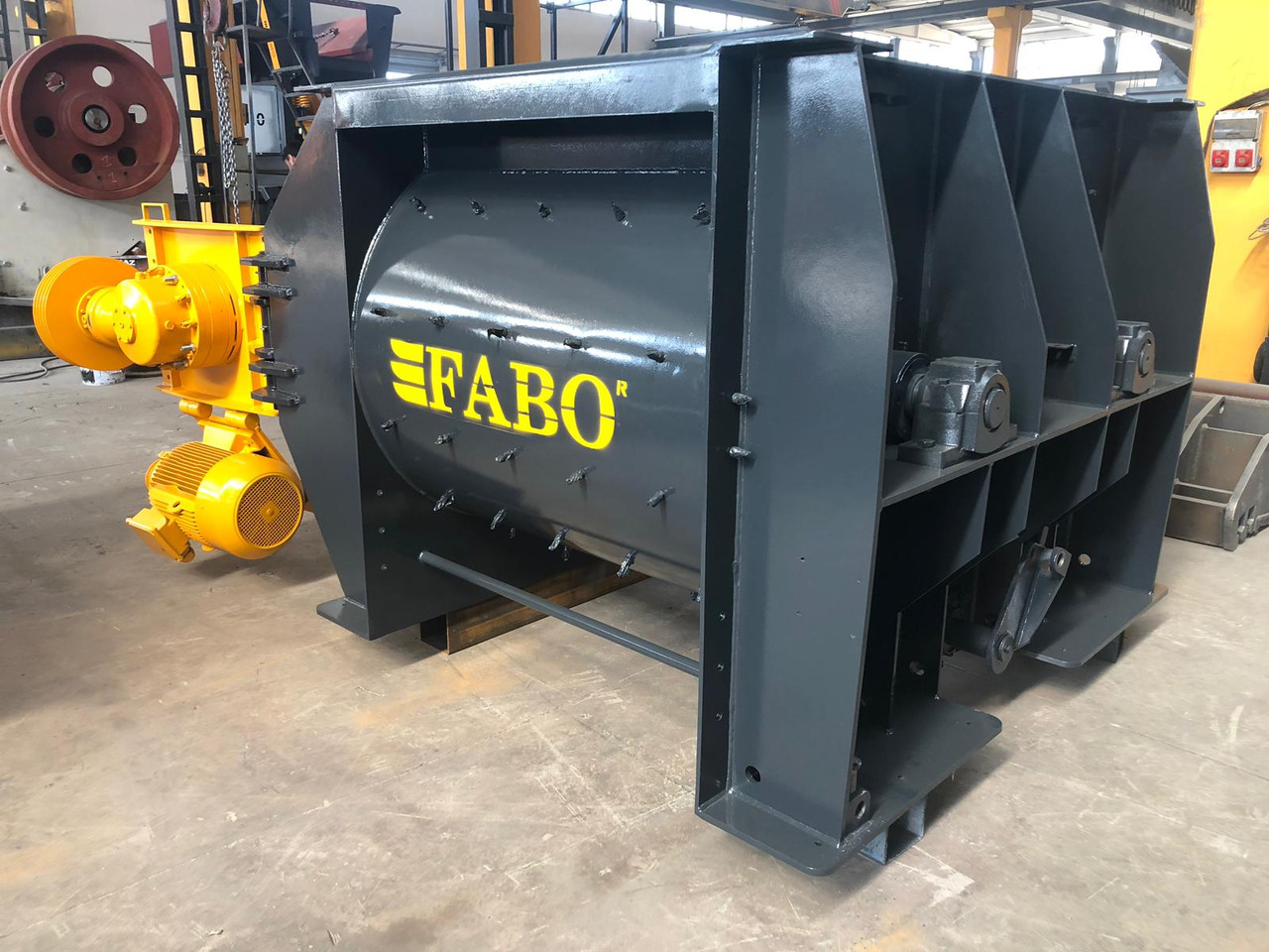 FABO twin shaft mixer - Betonmolen: afbeelding 2 FABO twin shaft mixer - Betonmolen: afbeelding 2