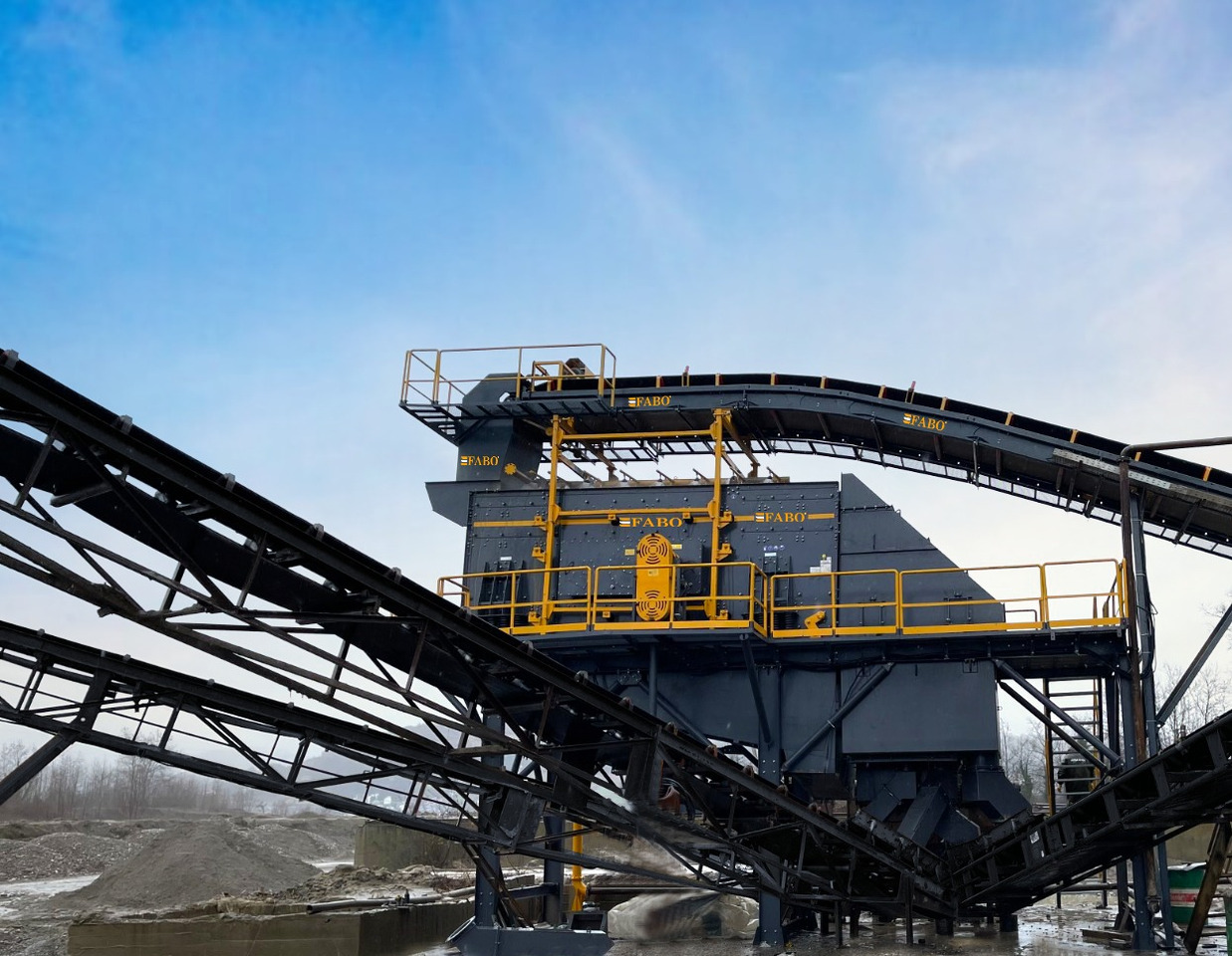 FABO vibrating screen - Zeefinstallatie: afbeelding 1 FABO vibrating screen - Zeefinstallatie: afbeelding 1