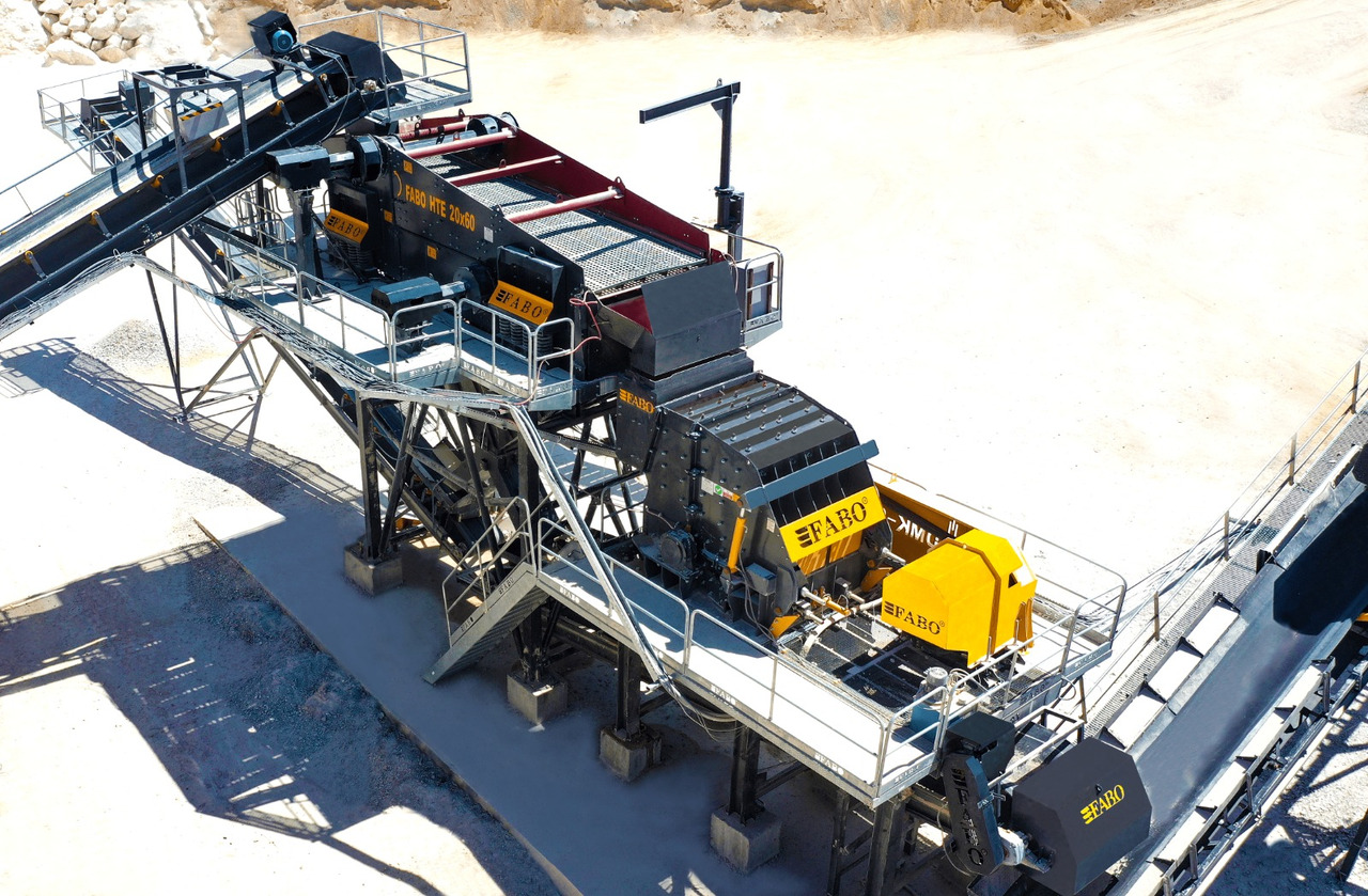 FABO vibrating screen - Zeefinstallatie: afbeelding 1 FABO vibrating screen - Zeefinstallatie: afbeelding 1