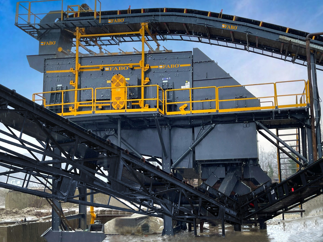FABO vibrating screen - Zeefinstallatie: afbeelding 2 FABO vibrating screen - Zeefinstallatie: afbeelding 2