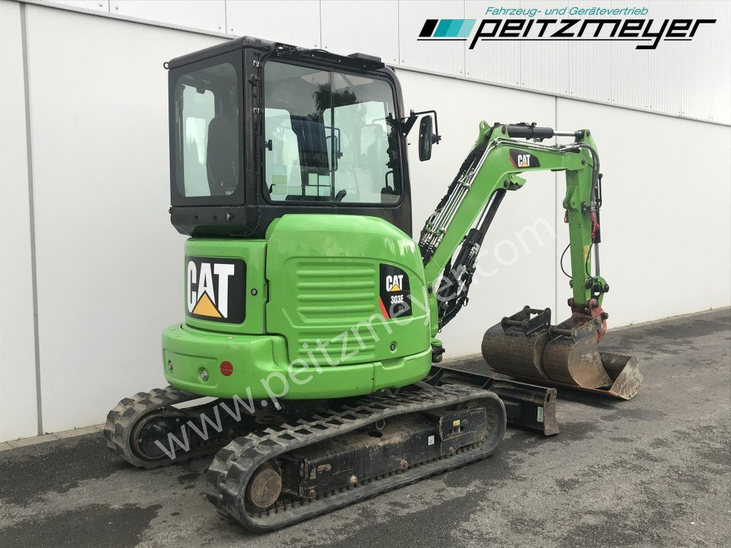 CAT MINIBAGGER 303 E CR PowerTilt 3 Löffel - Minigraafmachine: afbeelding 4 CAT MINIBAGGER 303 E CR PowerTilt 3 Löffel - Minigraafmachine: afbeelding 4