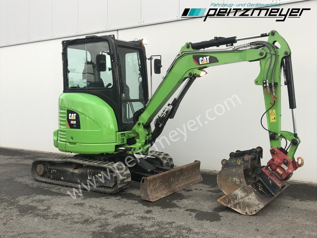 CAT Minibagger 303 E CR PowerTilt 3 Löffel - Minigraafmachine: afbeelding 2 CAT Minibagger 303 E CR PowerTilt 3 Löffel - Minigraafmachine: afbeelding 2