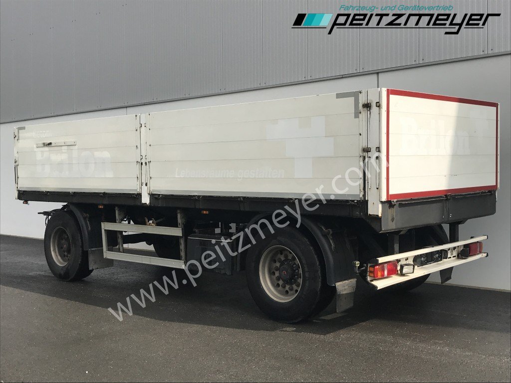 HEUSER 2 Achs Anhänger Baustoffanhänger - Open/ Plateau aanhangwagen: afbeelding 2 HEUSER 2 Achs Anhänger Baustoffanhänger - Open/ Plateau aanhangwagen: afbeelding 2