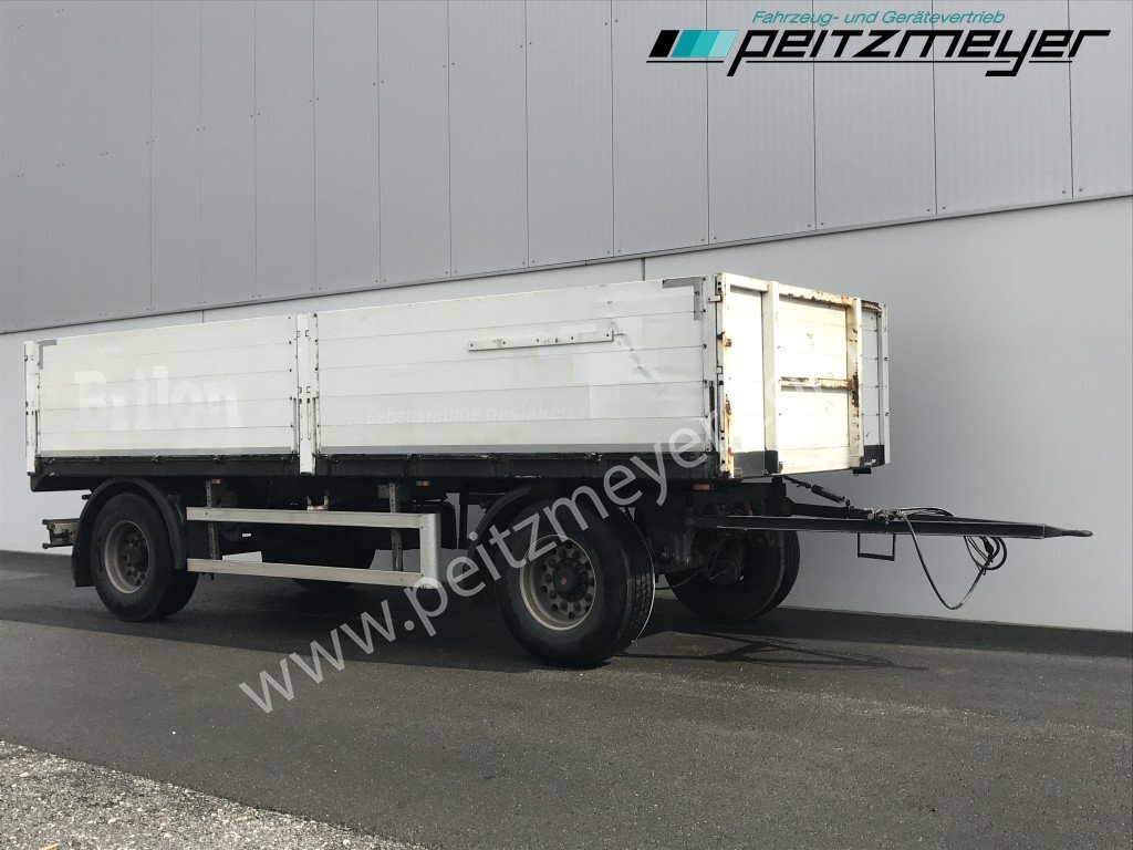 HEUSER 2 Achs Anhänger Baustoffanhänger - Open/ Plateau aanhangwagen: afbeelding 4 HEUSER 2 Achs Anhänger Baustoffanhänger - Open/ Plateau aanhangwagen: afbeelding 4