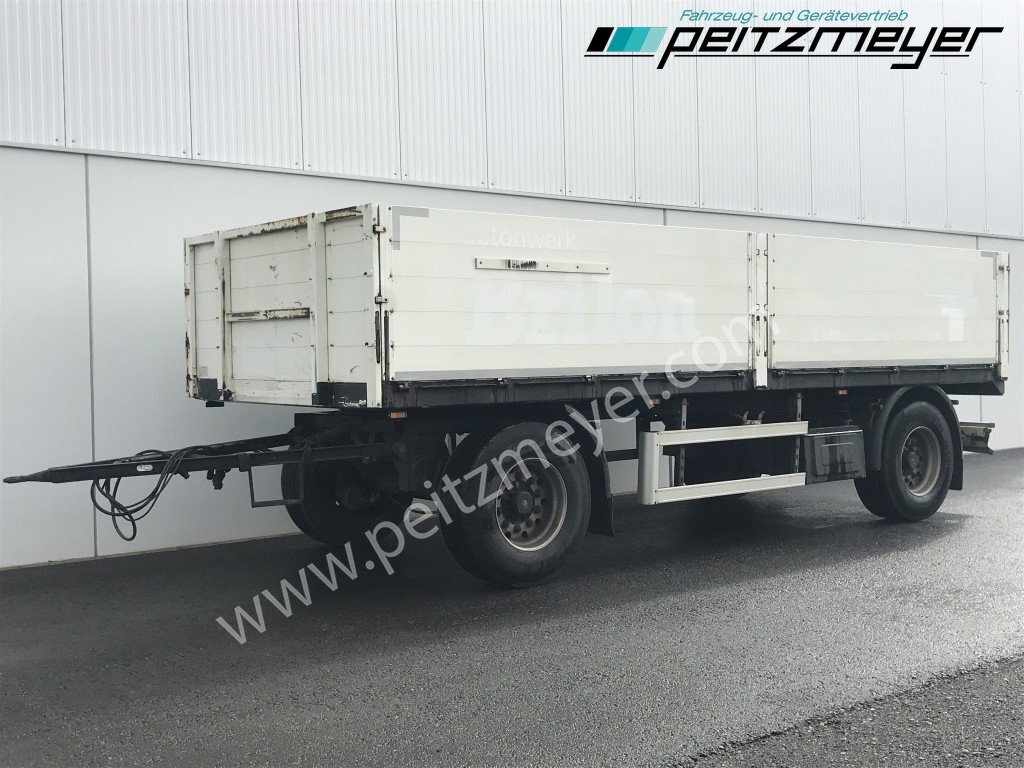 HEUSER 2 Achs Anhänger Baustoffanhänger - Open/ Plateau aanhangwagen: afbeelding 3 HEUSER 2 Achs Anhänger Baustoffanhänger - Open/ Plateau aanhangwagen: afbeelding 3