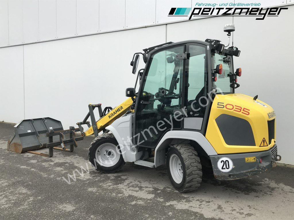 KRAMER RADLADER 5035 / 358 Schaufel+Palettengabel - Wiellader: afbeelding 3 KRAMER RADLADER 5035 / 358 Schaufel+Palettengabel - Wiellader: afbeelding 3