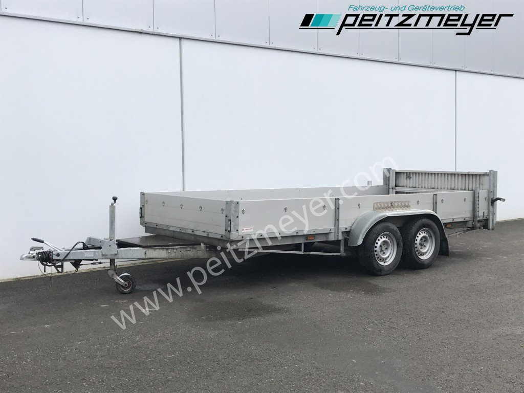 KRUKENMEIER Tandemanhänger 3,5 t Tieflader m. Rampen, 100 km/h verzinkt - Machinetransporter: afbeelding 4 KRUKENMEIER Tandemanhänger 3,5 t Tieflader m. Rampen, 100 km/h verzinkt - Machinetransporter: afbeelding 4