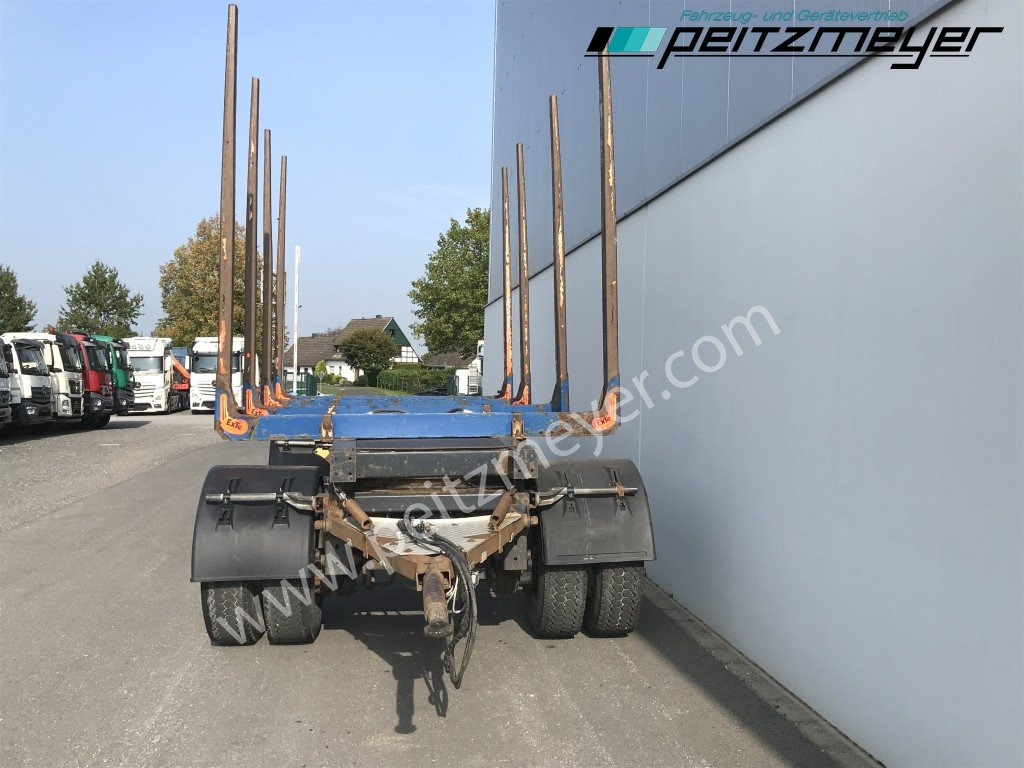 Krämer Kurzholzanhänger 20 t. Holzanhänger 4 Paar Exte Stahlrungen, Alcoa Alufelgen - Hout aanhanger: afbeelding 5 Krämer Kurzholzanhänger 20 t. Holzanhänger 4 Paar Exte Stahlrungen, Alcoa Alufelgen - Hout aanhanger: afbeelding 5