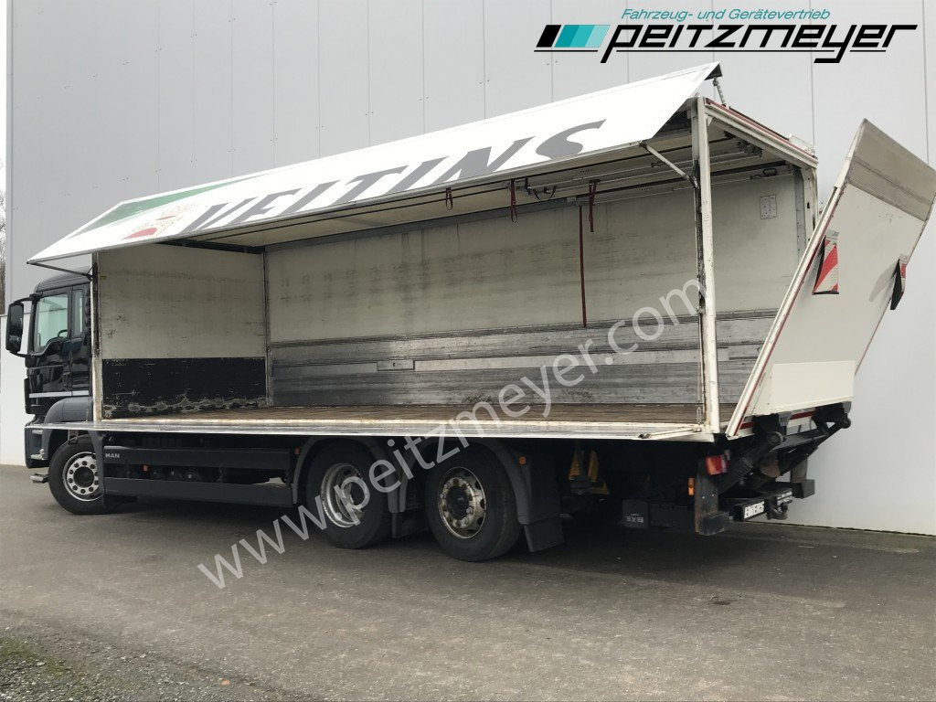 MAN TGS 26.360 FL Ewers Getränke + LBW 2 x AHK, Lenkachse, Kupplung neu - Drankenwagen vrachtwagen: afbeelding 4 MAN TGS 26.360 FL Ewers Getränke + LBW 2 x AHK, Lenkachse, Kupplung neu - Drankenwagen vrachtwagen: afbeelding 4