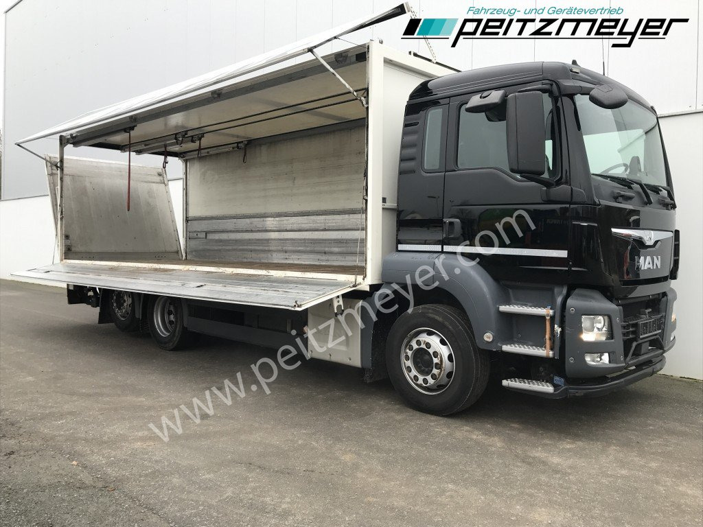 MAN TGS 26.360 FL Ewers Getränke + LBW 2 x AHK, Lenkachse, Kupplung neu - Drankenwagen vrachtwagen: afbeelding 2 MAN TGS 26.360 FL Ewers Getränke + LBW 2 x AHK, Lenkachse, Kupplung neu - Drankenwagen vrachtwagen: afbeelding 2