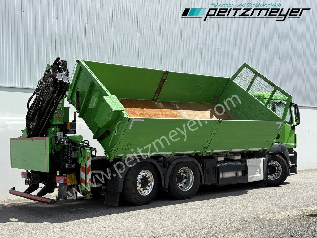 MAN TGS 26.460 FL 6x2 Kipper+Kran+Funk Lenkachse, 2-Seitenkipper, Atlas 172.3 - Kipper vrachtwagen: afbeelding 4 MAN TGS 26.460 FL 6x2 Kipper+Kran+Funk Lenkachse, 2-Seitenkipper, Atlas 172.3 - Kipper vrachtwagen: afbeelding 4