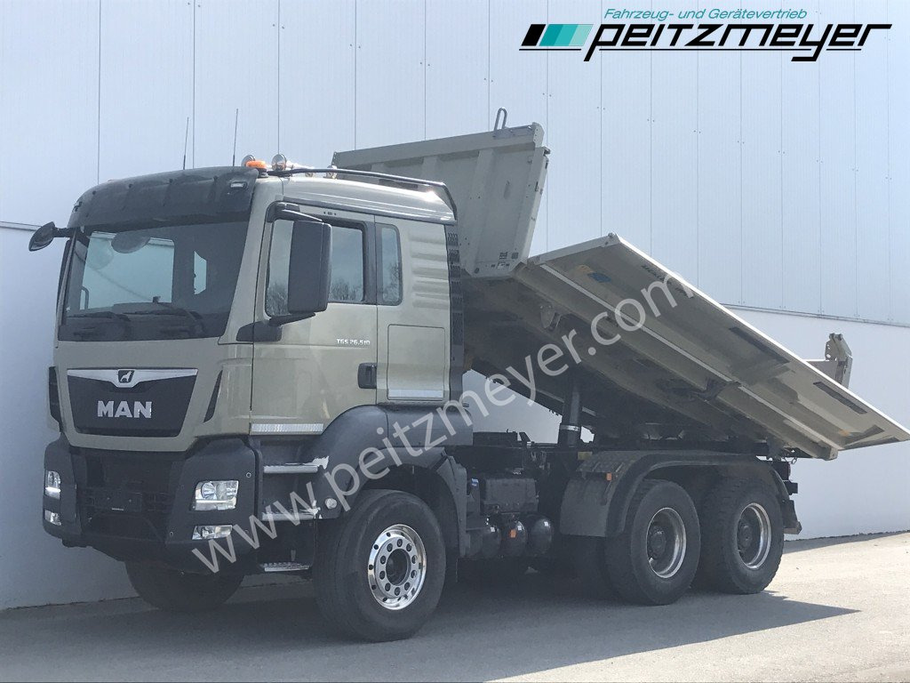 MAN TGS 26.510 FK 6x4, Bordmatik, Klima, Intarder, Alu - Kipper vrachtwagen: afbeelding 1 MAN TGS 26.510 FK 6x4, Bordmatik, Klima, Intarder, Alu - Kipper vrachtwagen: afbeelding 1